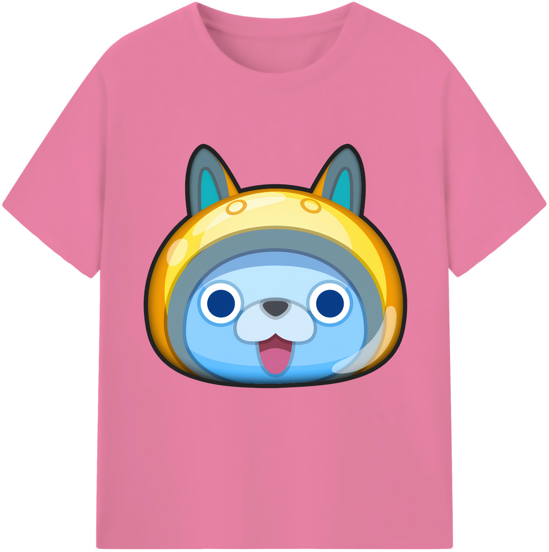 （画像用） 妖怪ウォッチ Yo-kai Watch 綿100％半袖Tシャツ（フロントプリント）
